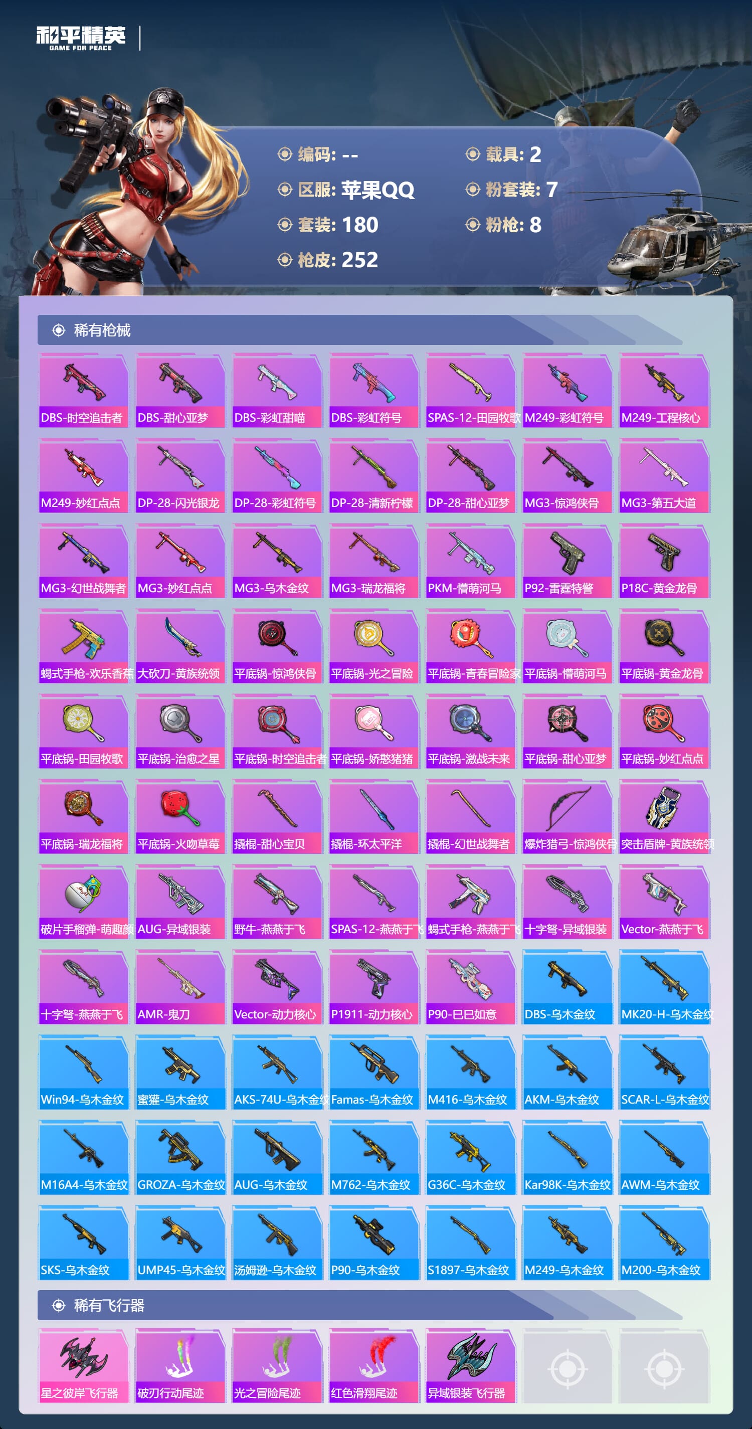 HPCMW3425136和平精英账号详情图6 HPCMW3425136和平精英账号详情图6