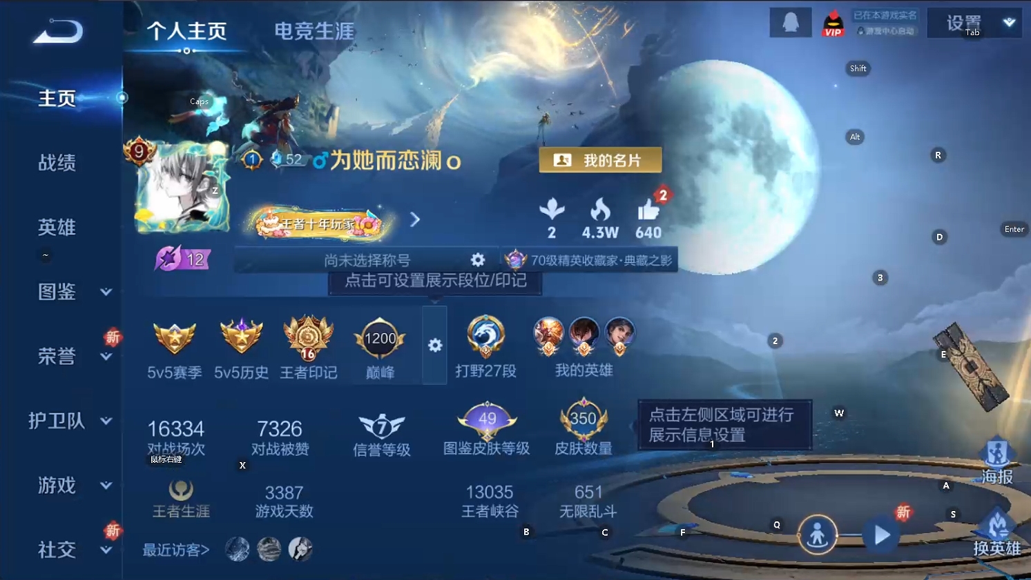 WZQM3390832王者荣耀账号详情图8 WZQM3390832王者荣耀账号详情图8