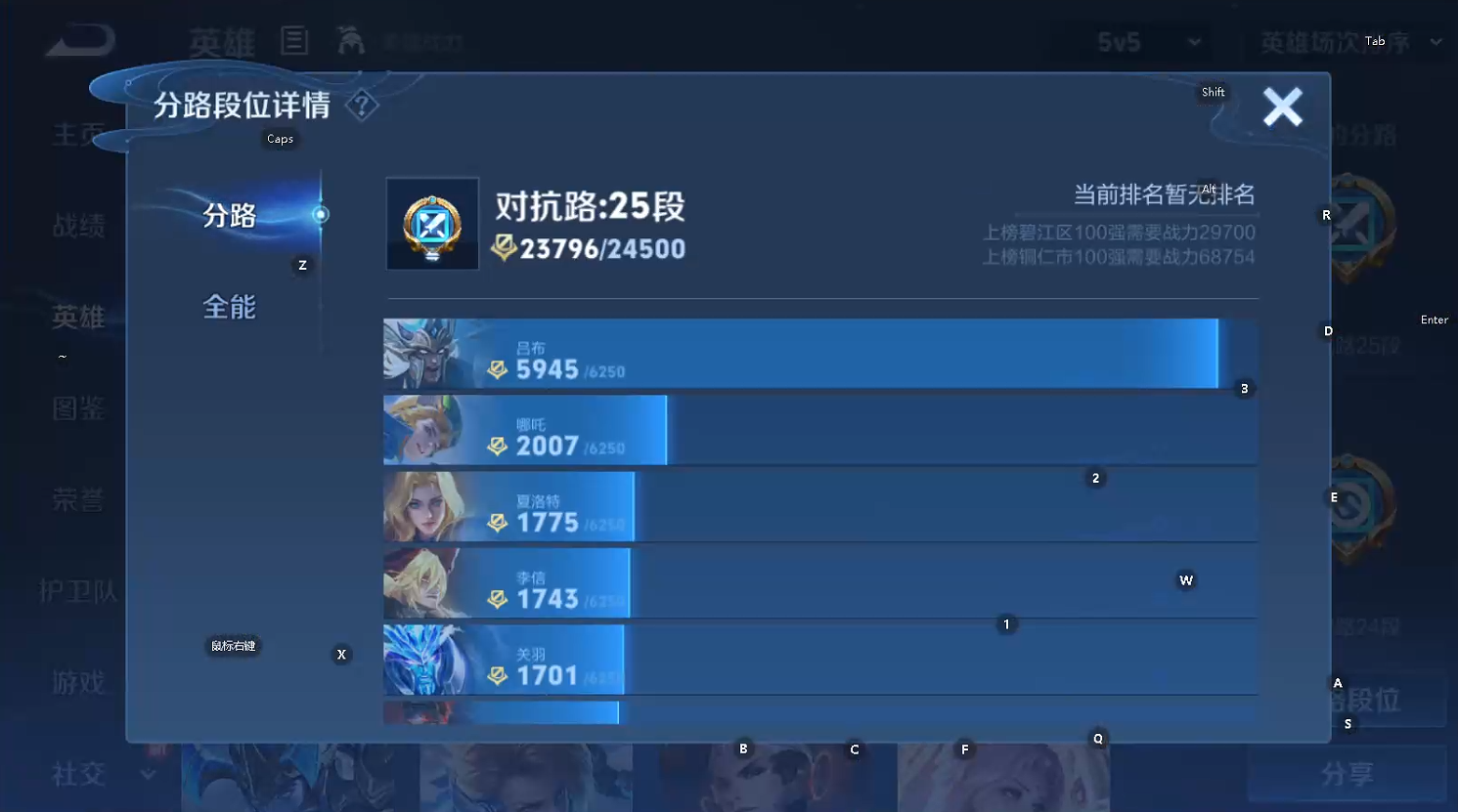 WZQM3387861王者荣耀账号详情图7