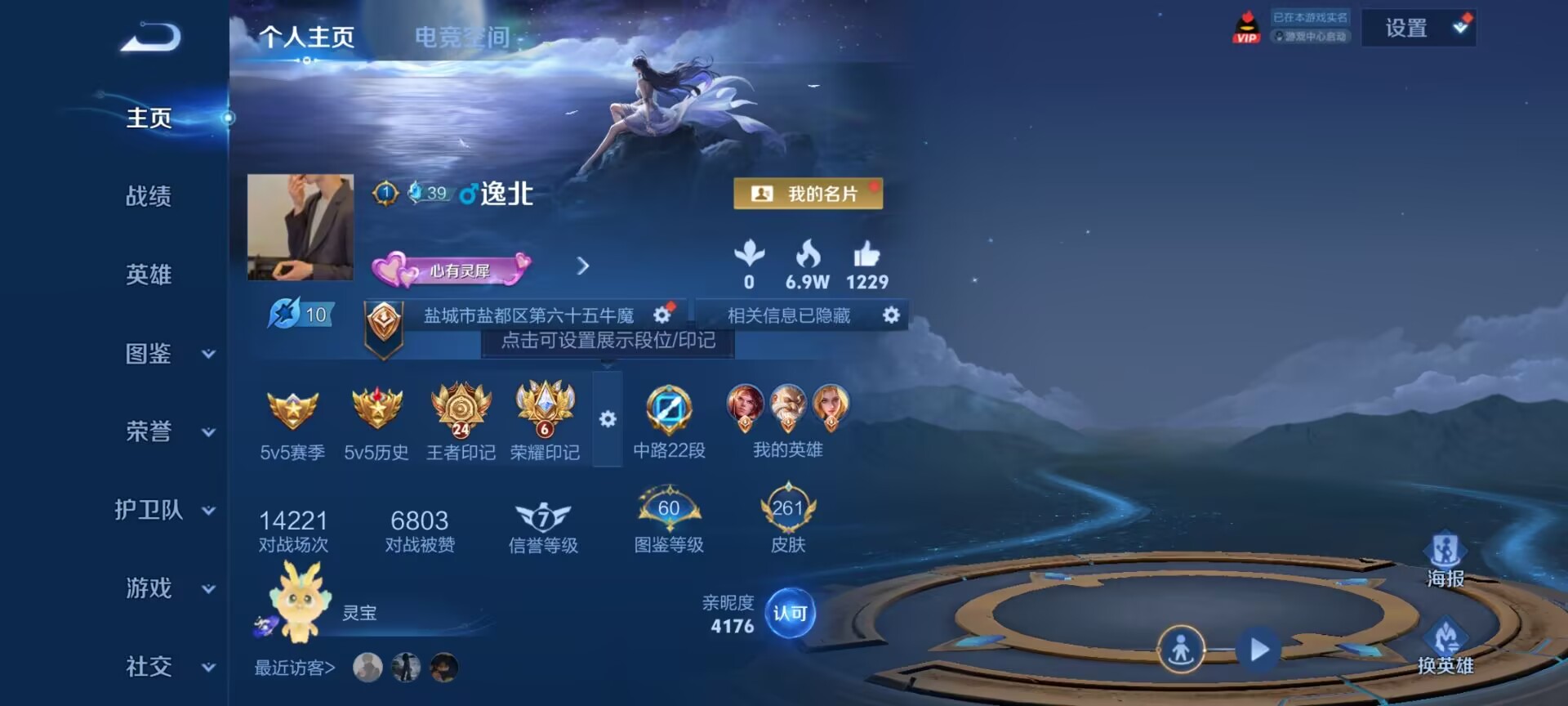 王者荣耀账号安卓QQ[14043126]DAS4453 安卓Q-V7-266皮肤2典藏1珍品传说1星传说8传说83史诗-