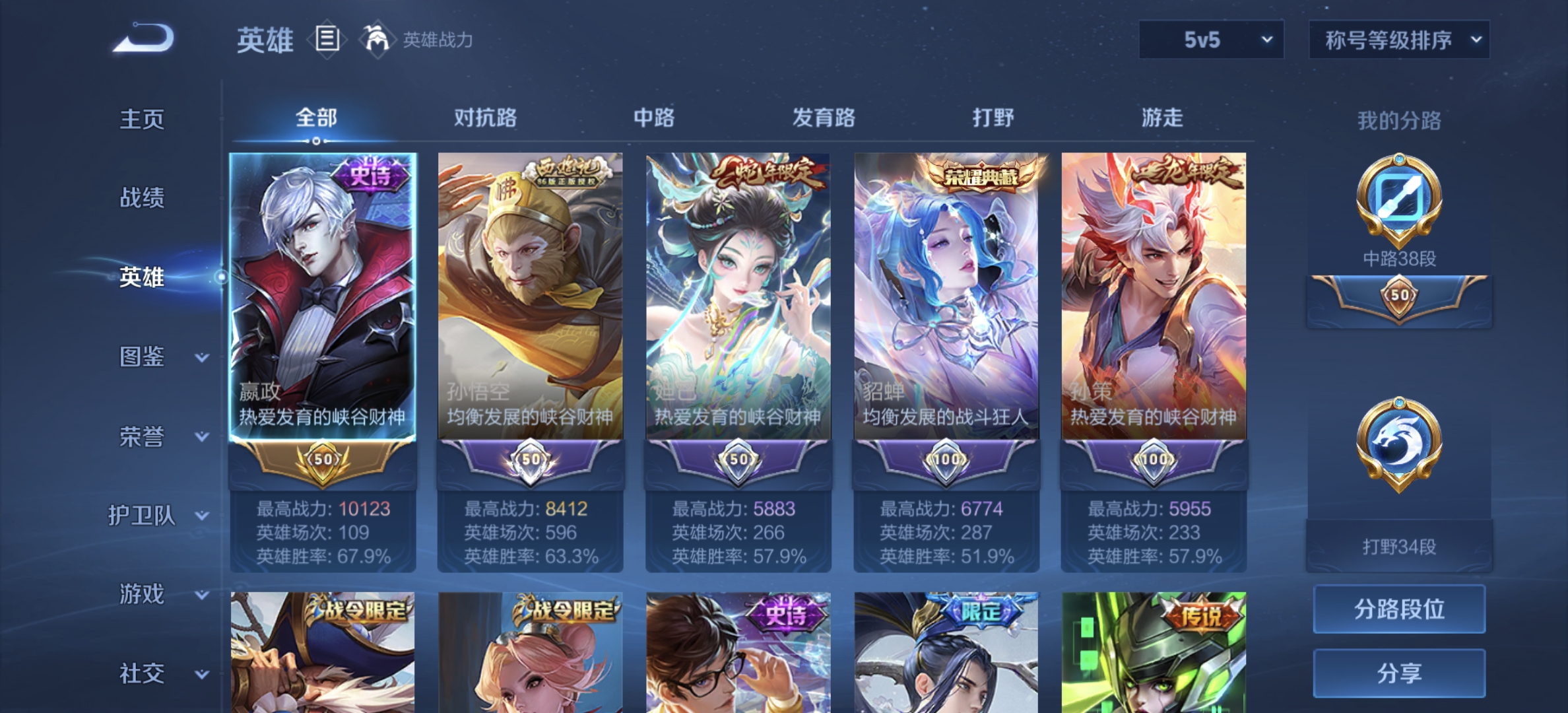 WZDN3388177王者荣耀账号详情图12