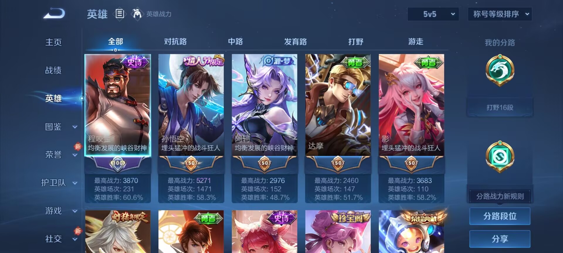 WZDN3388155王者荣耀账号详情图10