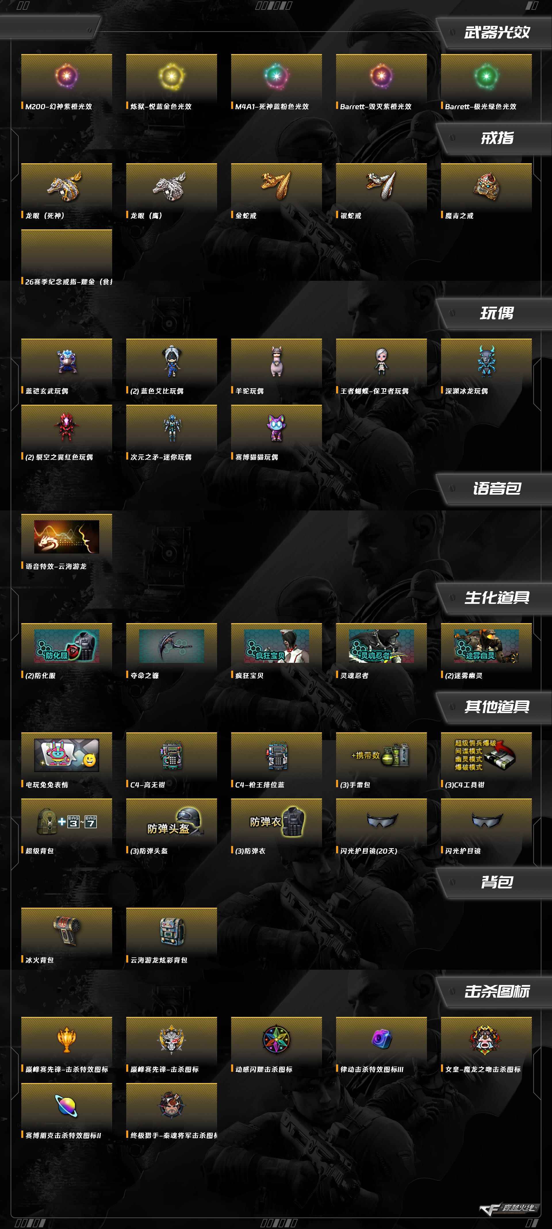 CFCMW372949穿越火线账号详情图2 CFCMW372949穿越火线账号详情图2