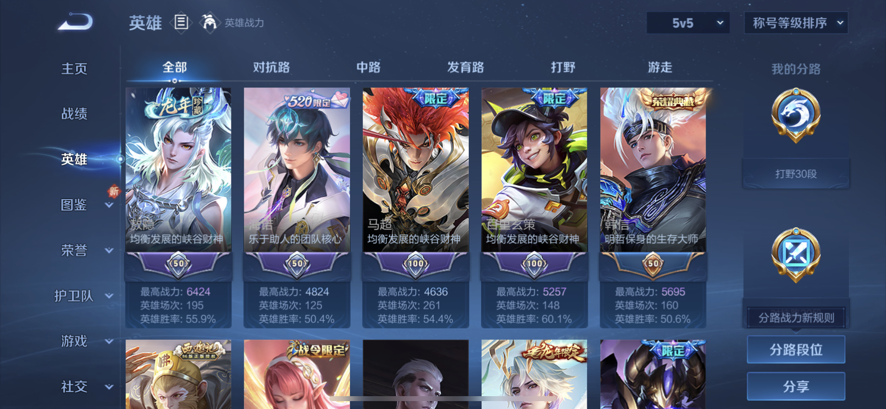 WZQM3392106王者荣耀账号详情图9