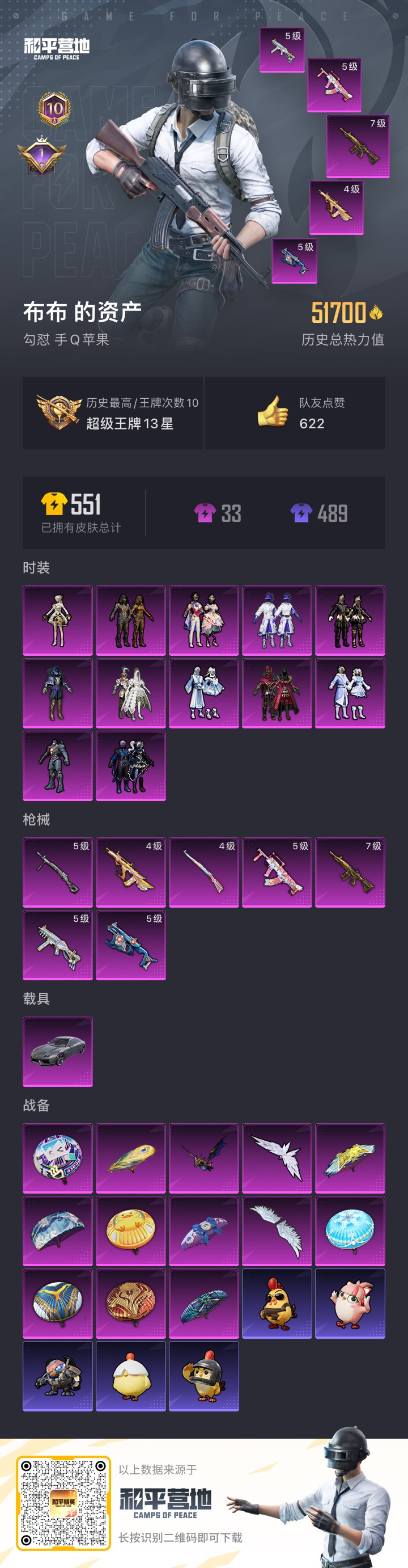 HPDN3402841和平精英账号详情图3 HPDN3402841和平精英账号详情图3