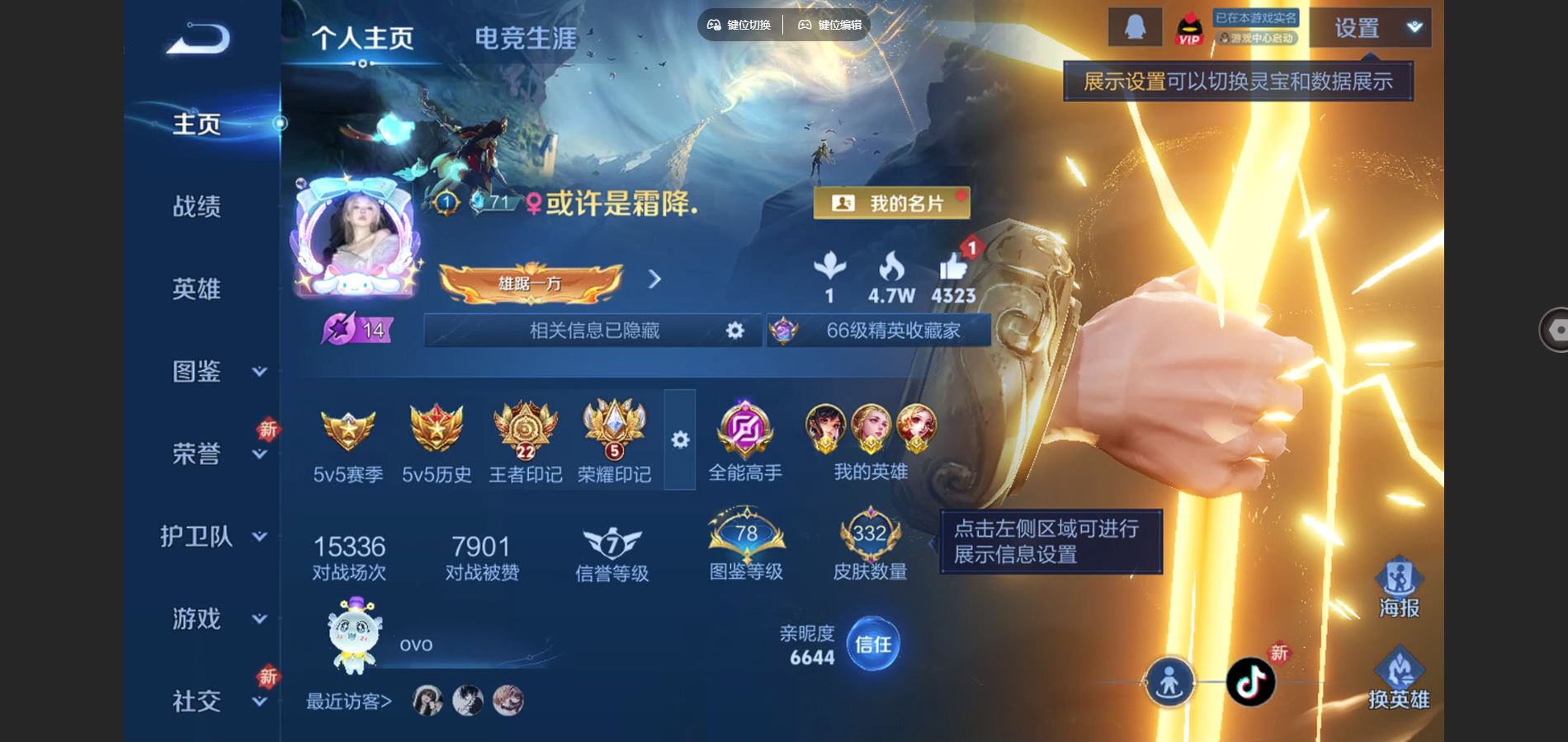 WZCMW3393289王者荣耀账号详情图5