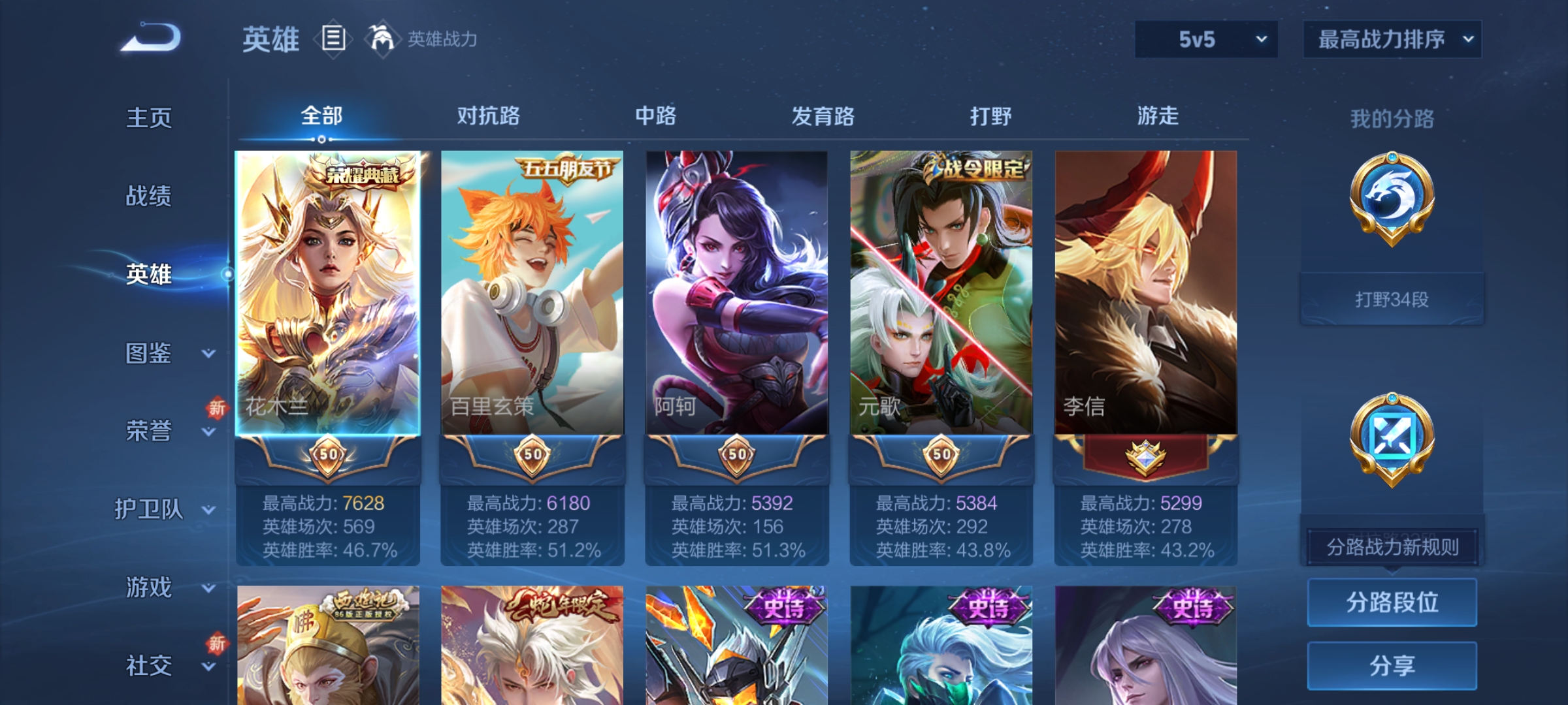 WZDN3394037王者荣耀账号详情图9