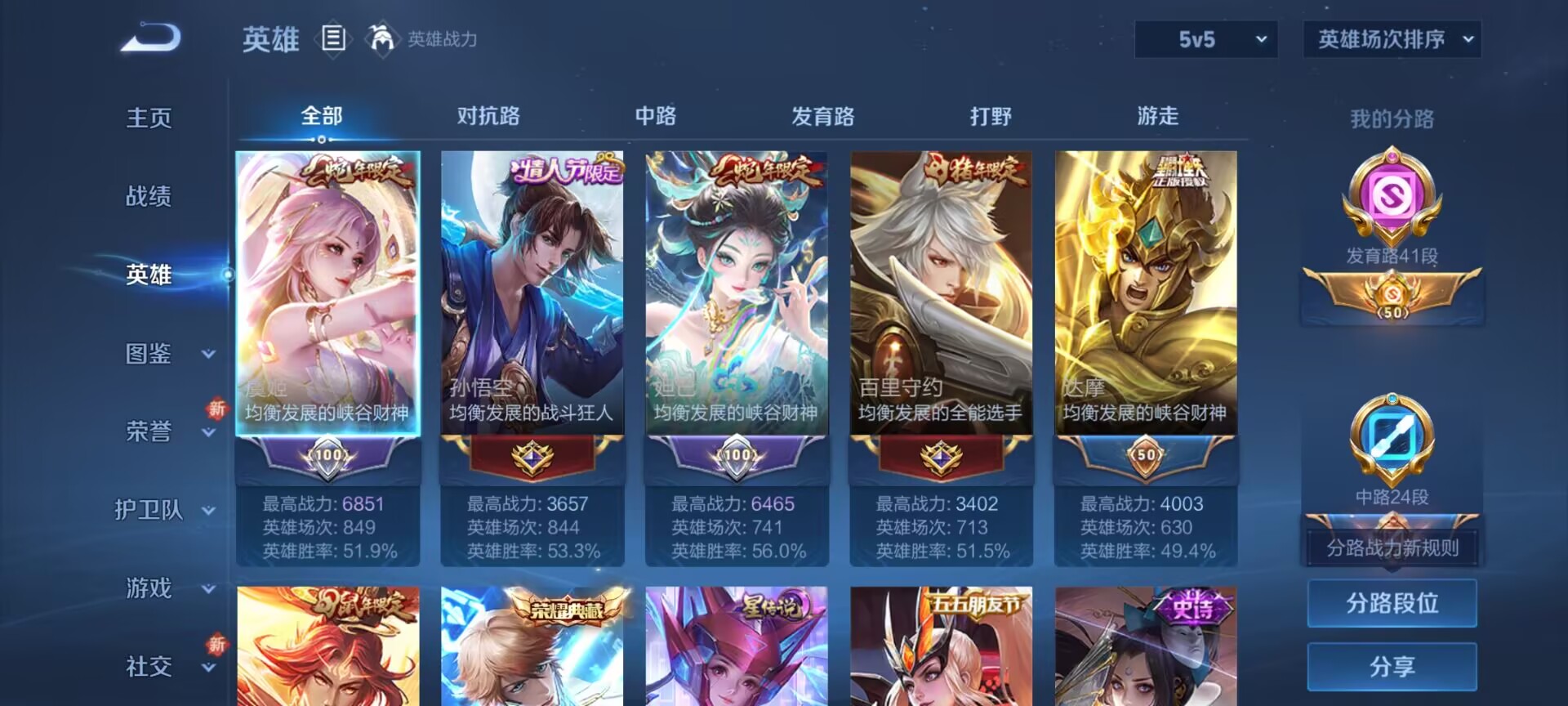 WZQM3394100王者荣耀账号详情图11 WZQM3394100王者荣耀账号详情图11