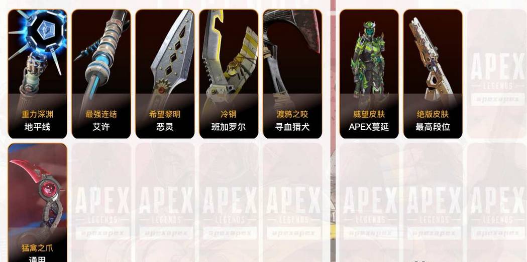 cyA19端游Apex英雄738级6传家宝...