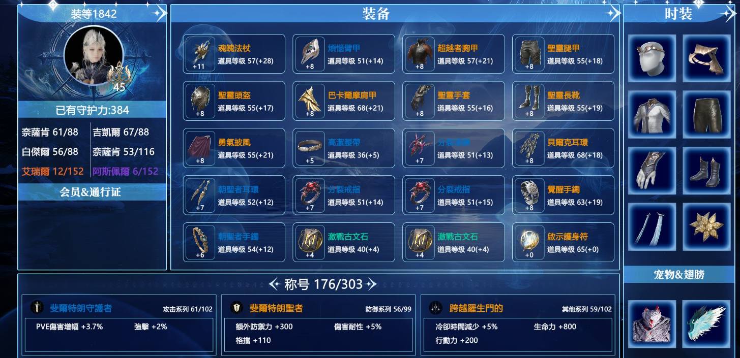 【职业】護法星
【等级】45
【战力】...