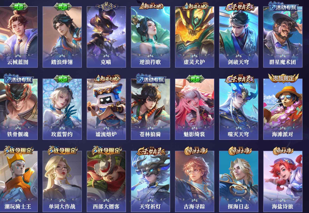 WZLX3397340王者荣耀账号详情图8 WZLX3397340王者荣耀账号详情图8