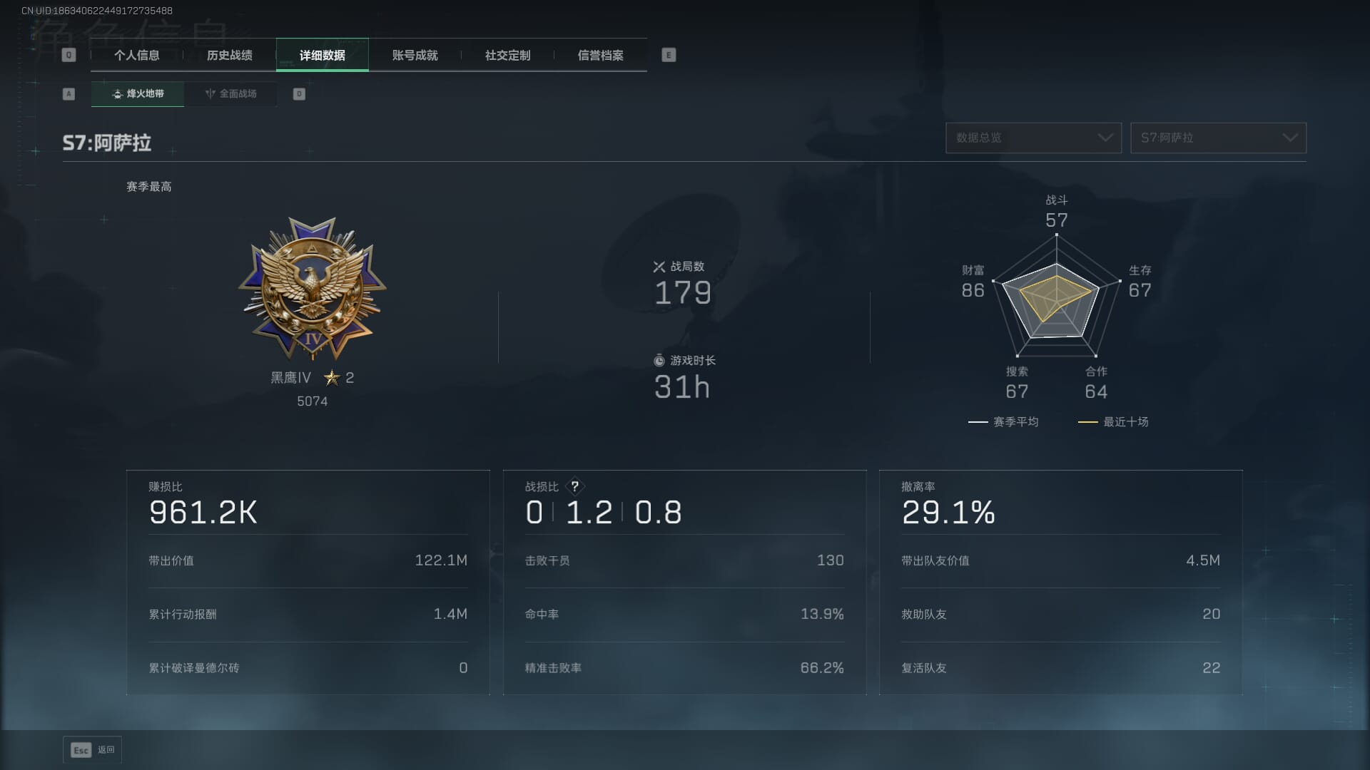 SJZCMW386306三角洲行动账号详情图6 SJZCMW386306三角洲行动账号详情图6