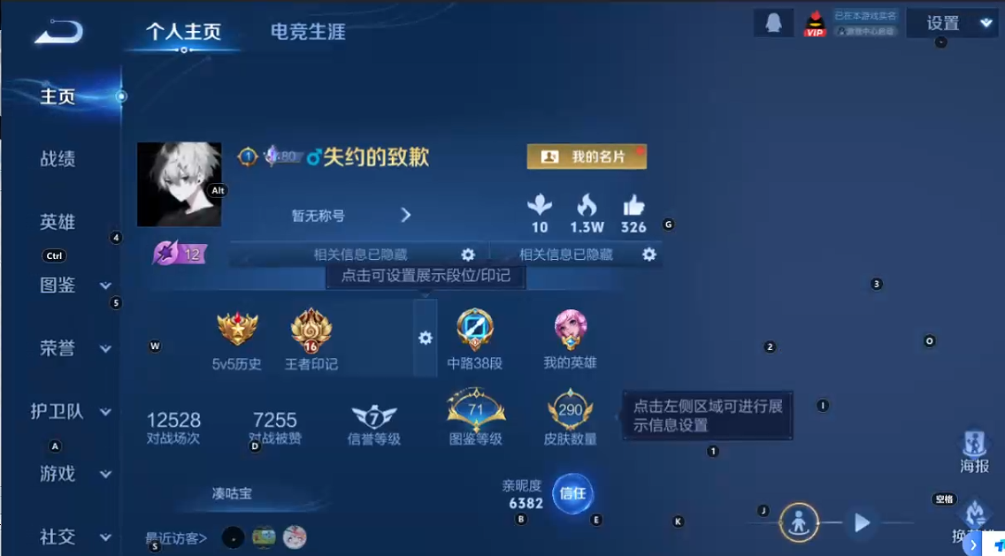 WZQM3402763王者荣耀账号详情图8