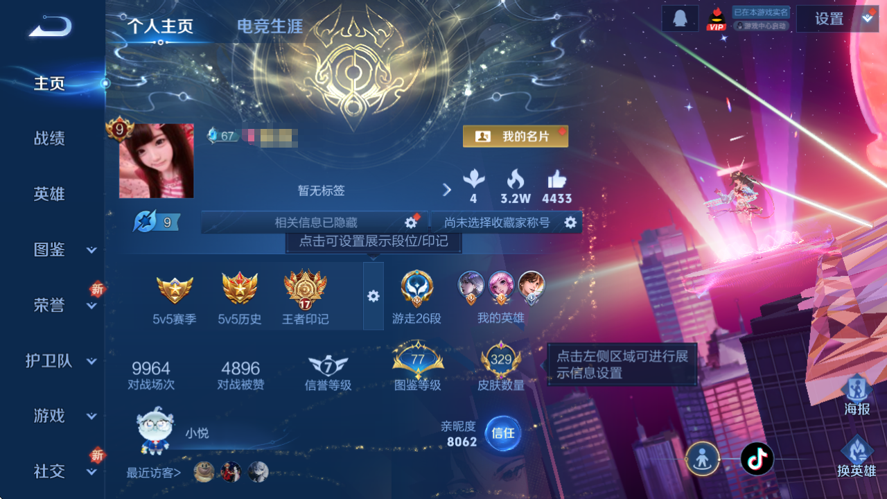 WZQM3410544王者荣耀账号详情图7