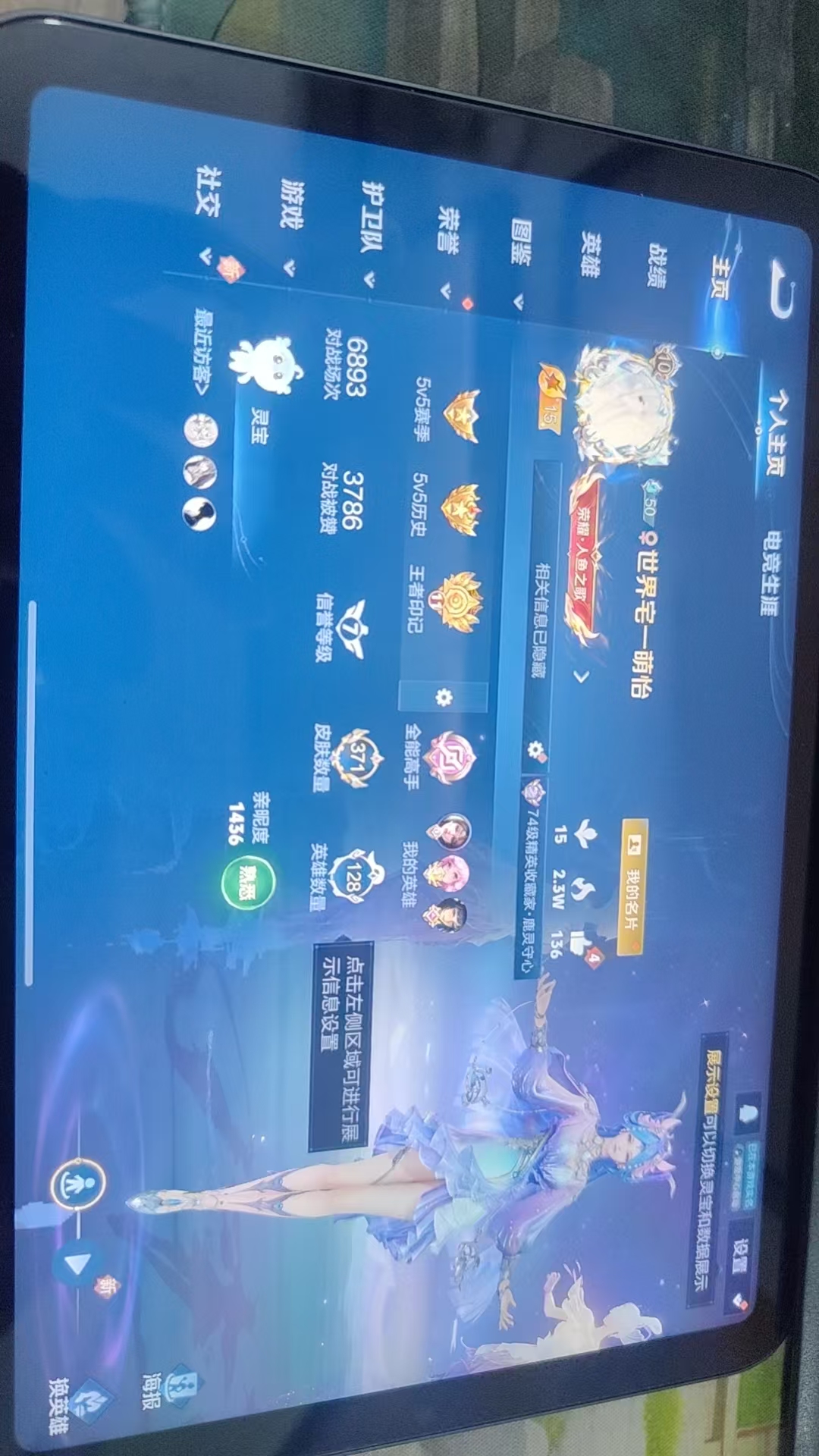 WZQM3406819王者荣耀账号详情图13