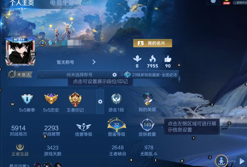 WZQM3406740王者荣耀账号详情图9