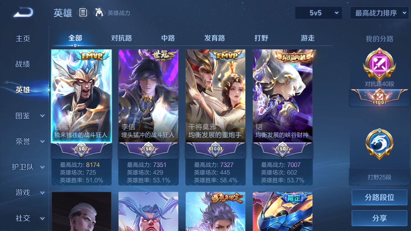 WZCMW3398575王者荣耀账号详情图5