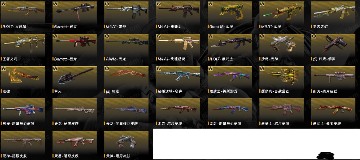 CFLX365042穿越火线账号详情图2 CFLX365042穿越火线账号详情图2