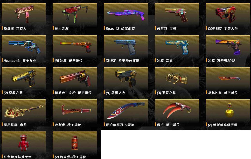 CFLX365088穿越火线账号详情图4 CFLX365088穿越火线账号详情图4