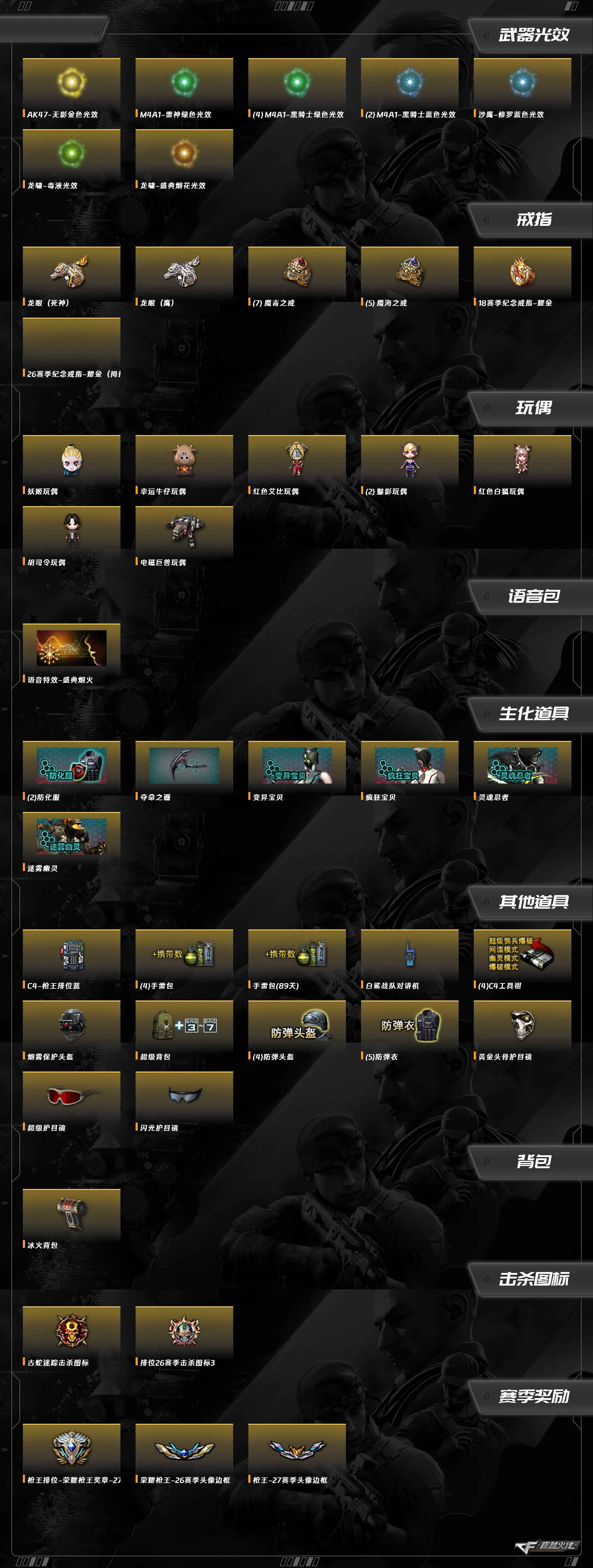 CFQM366334穿越火线账号详情图8 CFQM366334穿越火线账号详情图8