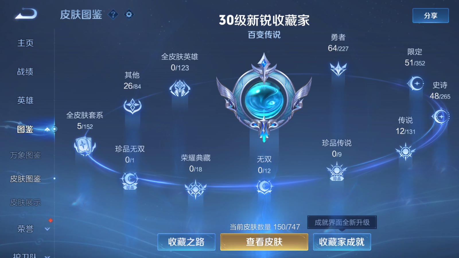 WZCMW3403174王者荣耀账号详情图4