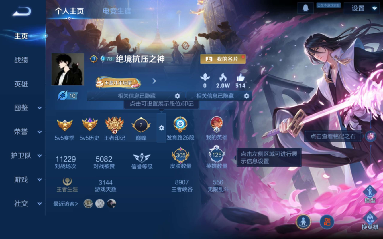 WZCMW3403238王者荣耀账号详情图3