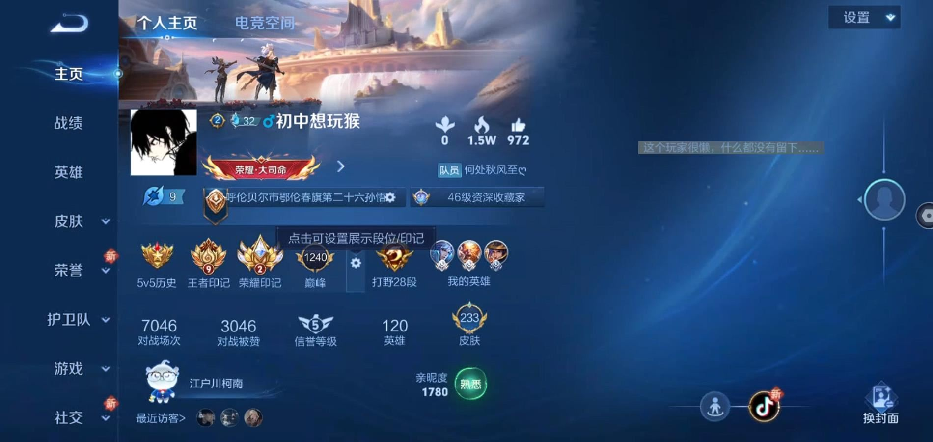 WZCMW3403245王者荣耀账号详情图2