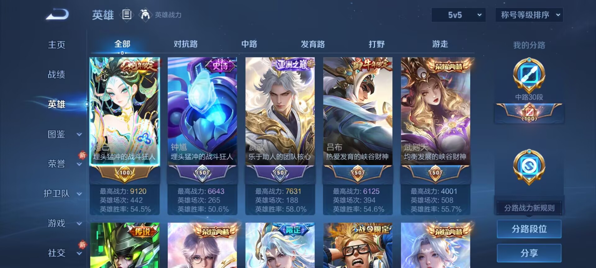 WZDN3403343王者荣耀账号详情图20