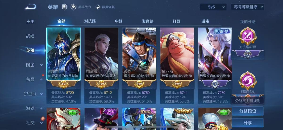 WZQM3461888王者荣耀账号详情图5