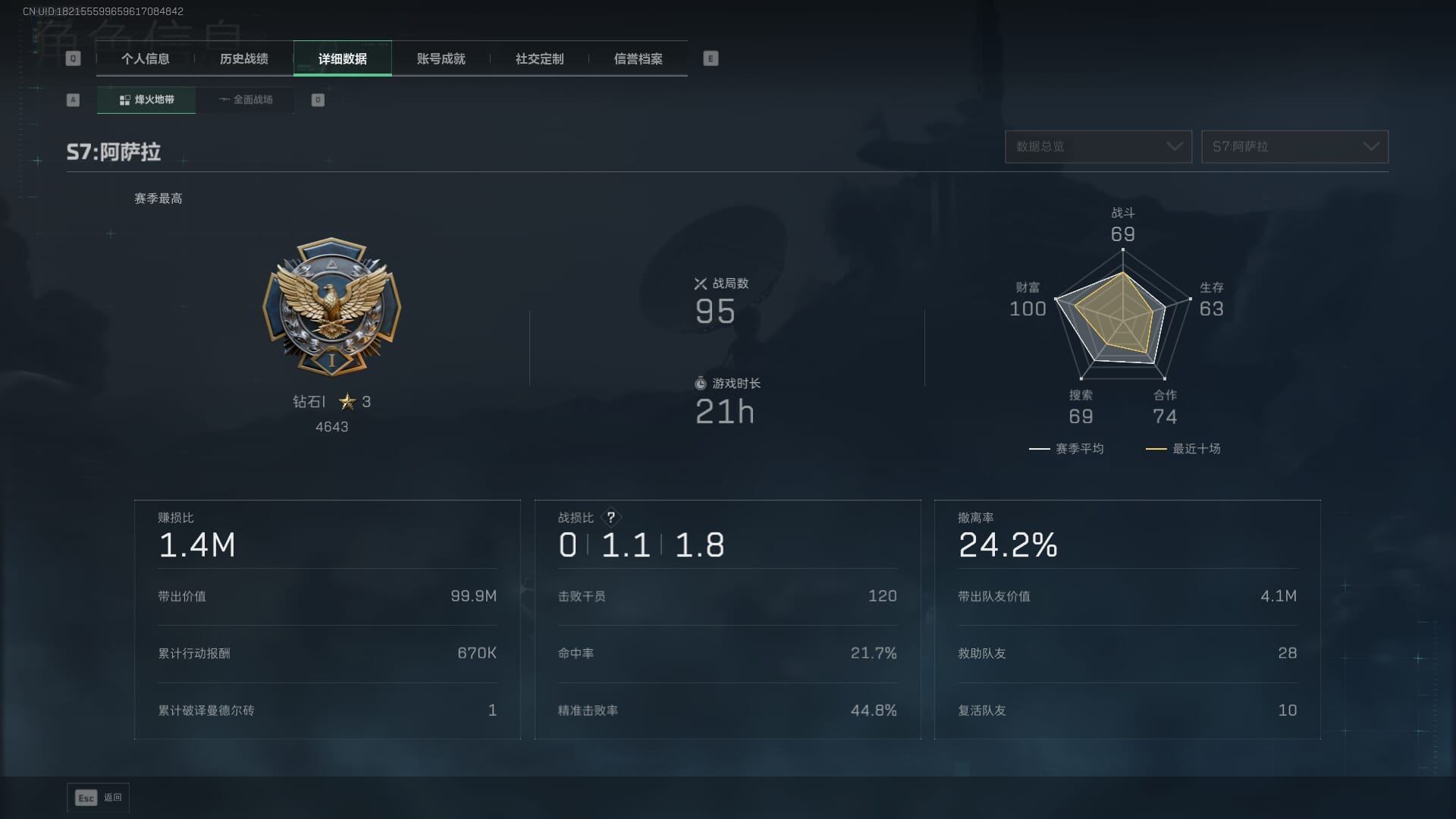 SJZQM377859三角洲行动账号详情图6 SJZQM377859三角洲行动账号详情图6