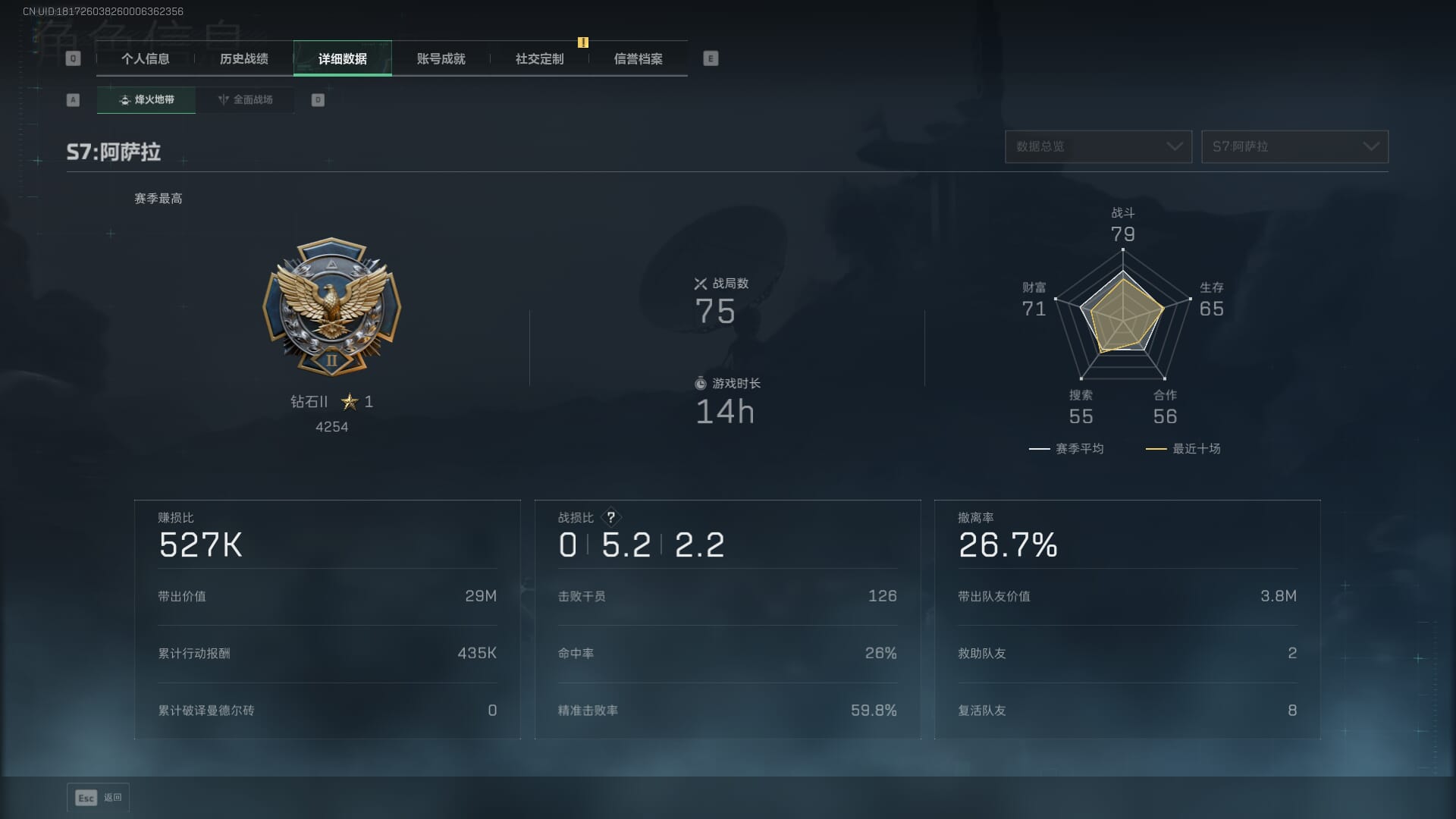 SJZQM377925三角洲行动账号详情图7 SJZQM377925三角洲行动账号详情图7