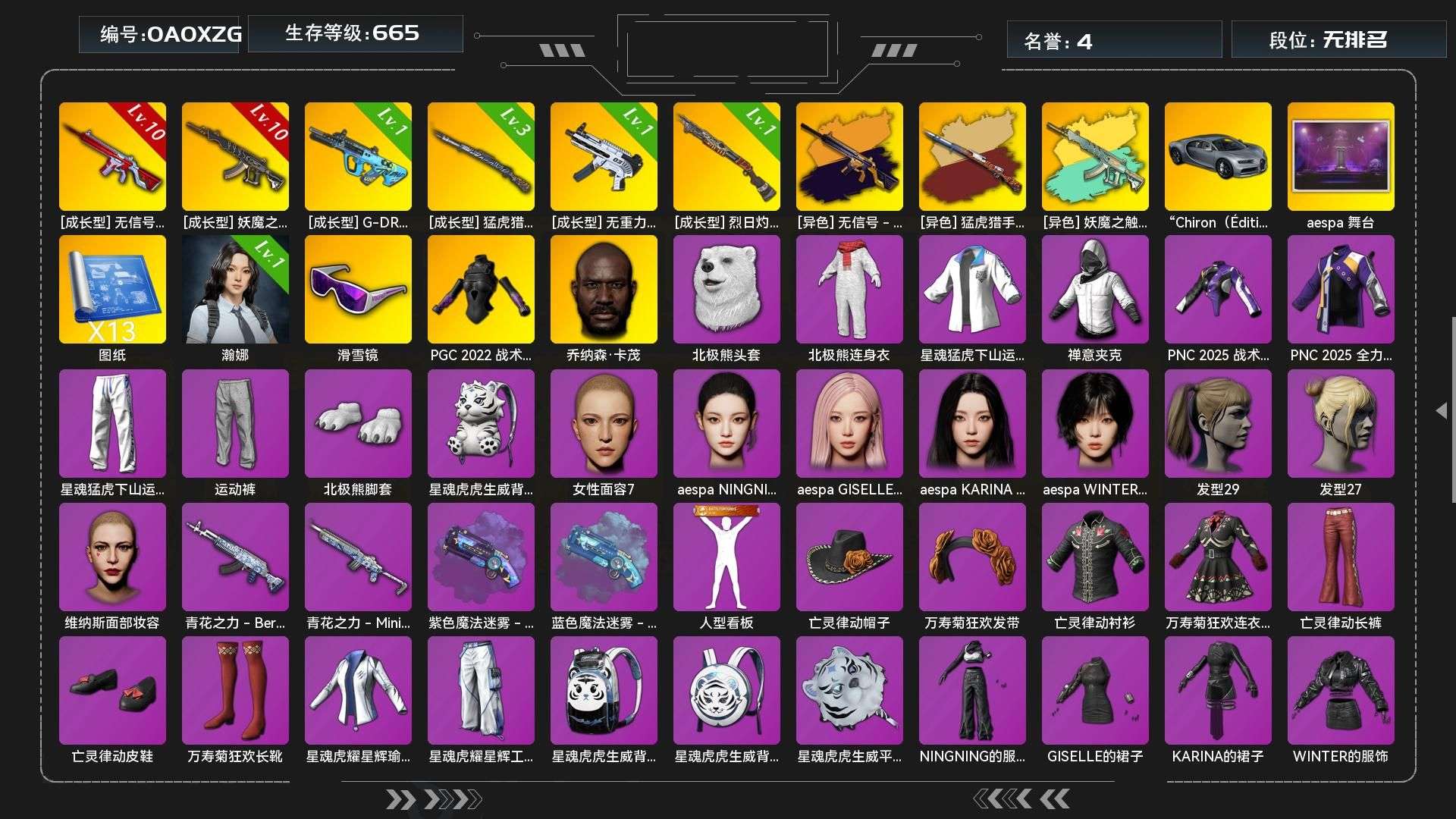 GJD11880	生存500级可排位/10...