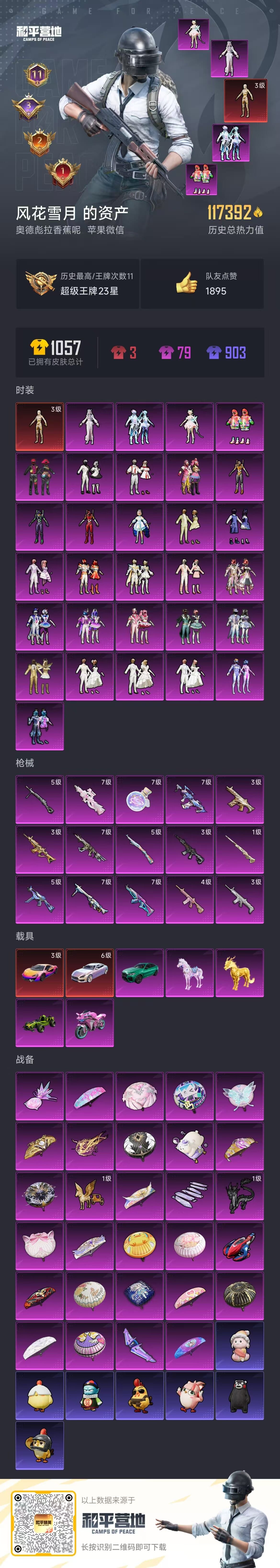 HPCMW3427630和平精英账号详情图12 HPCMW3427630和平精英账号详情图12