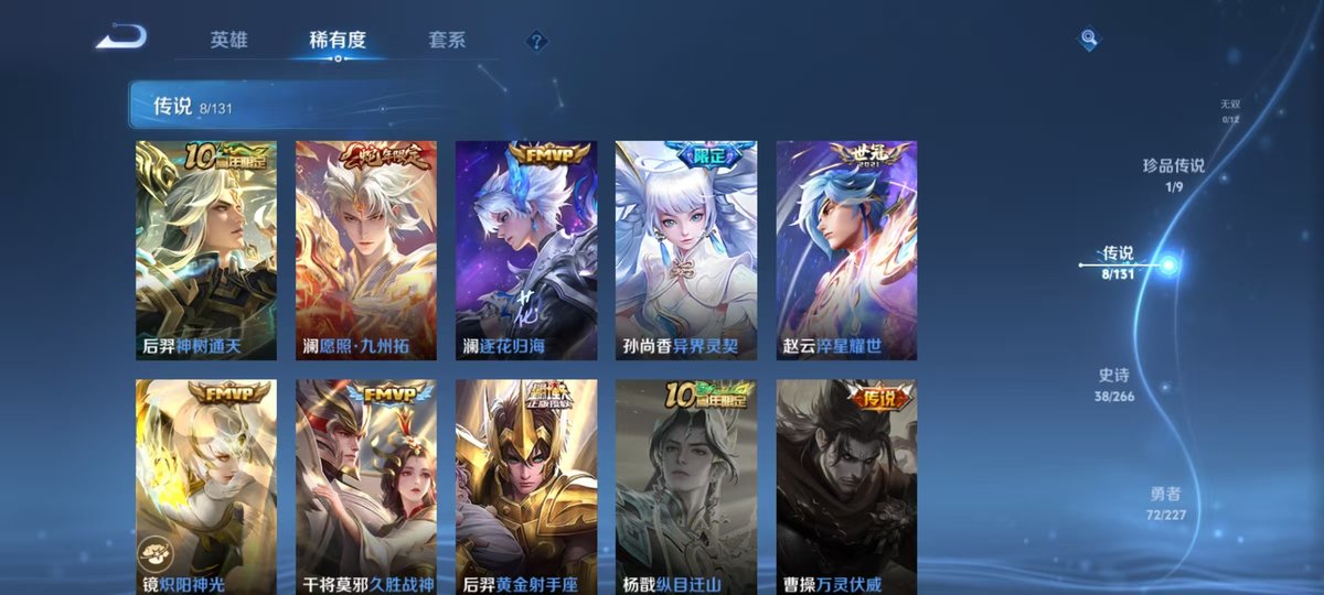 WZQM3461897王者荣耀账号详情图3