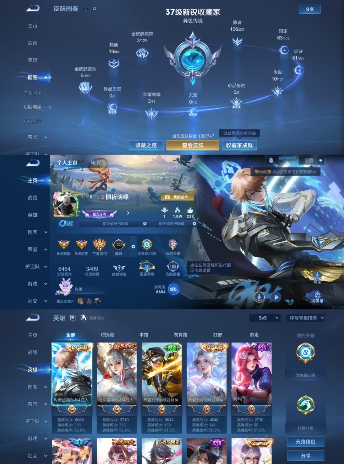 WZQM3461902王者荣耀账号详情图6