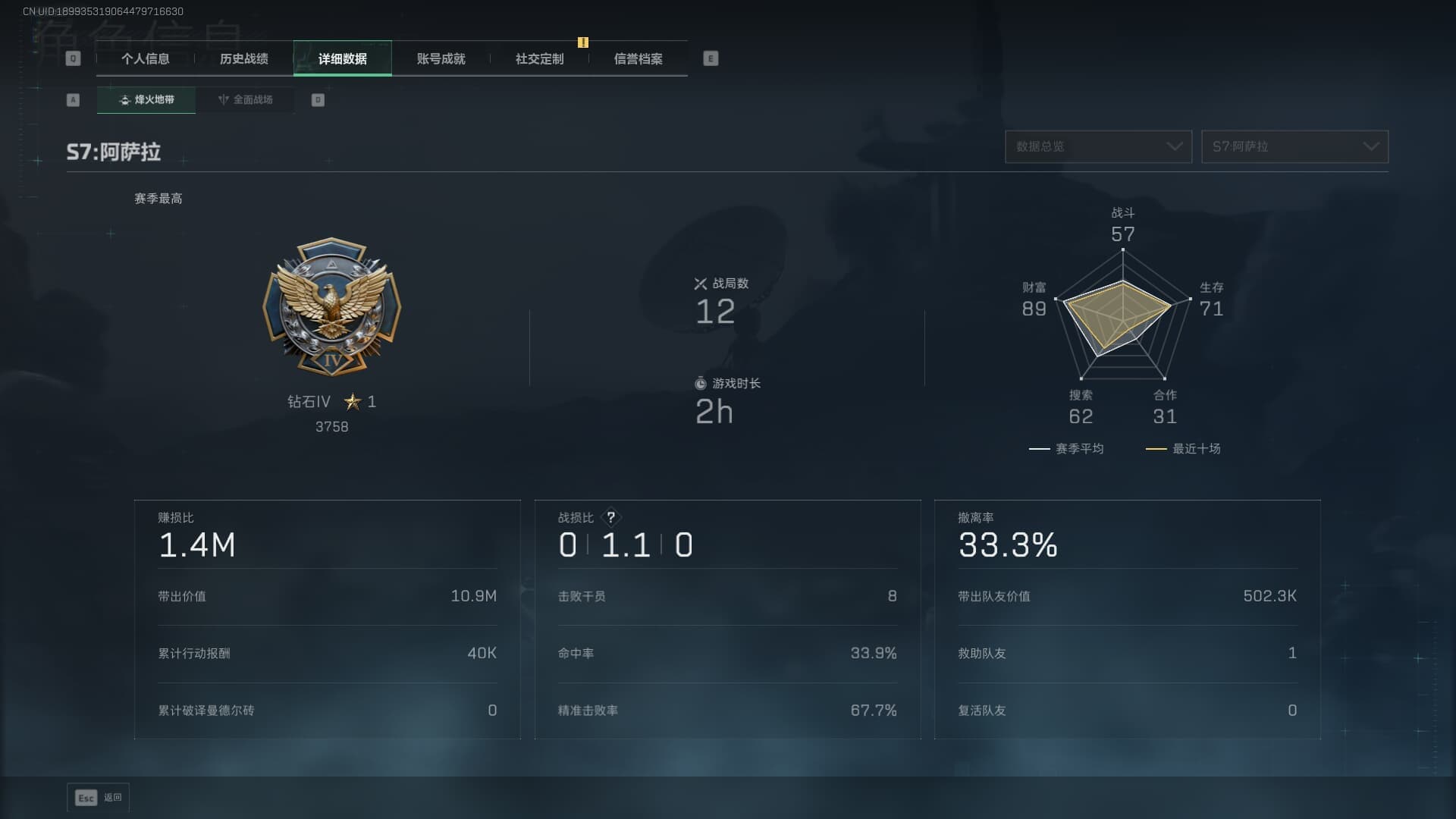 SJZQM380714三角洲行动账号详情图5 SJZQM380714三角洲行动账号详情图5