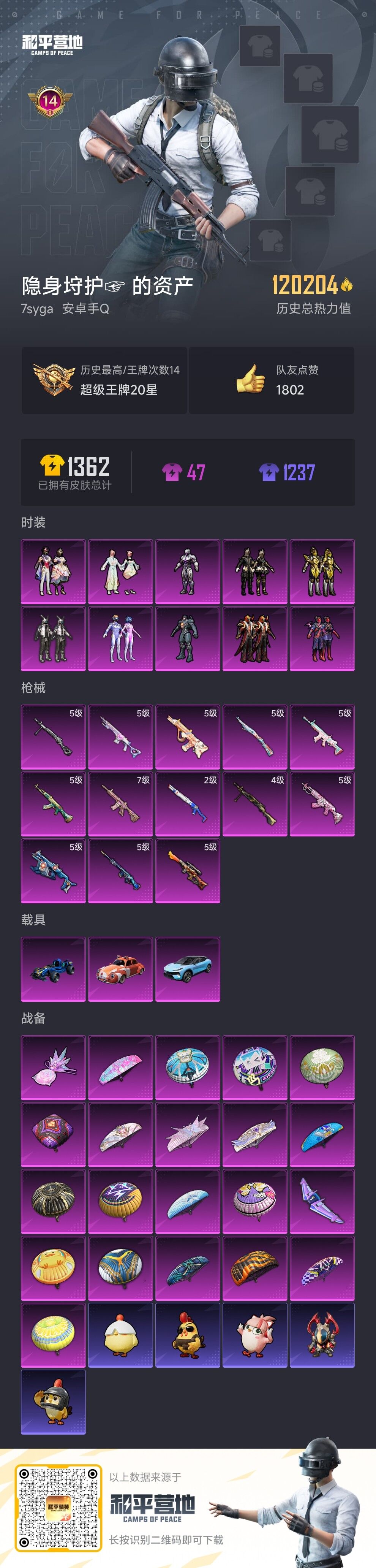 HPQM3415883和平精英账号详情图6 HPQM3415883和平精英账号详情图6