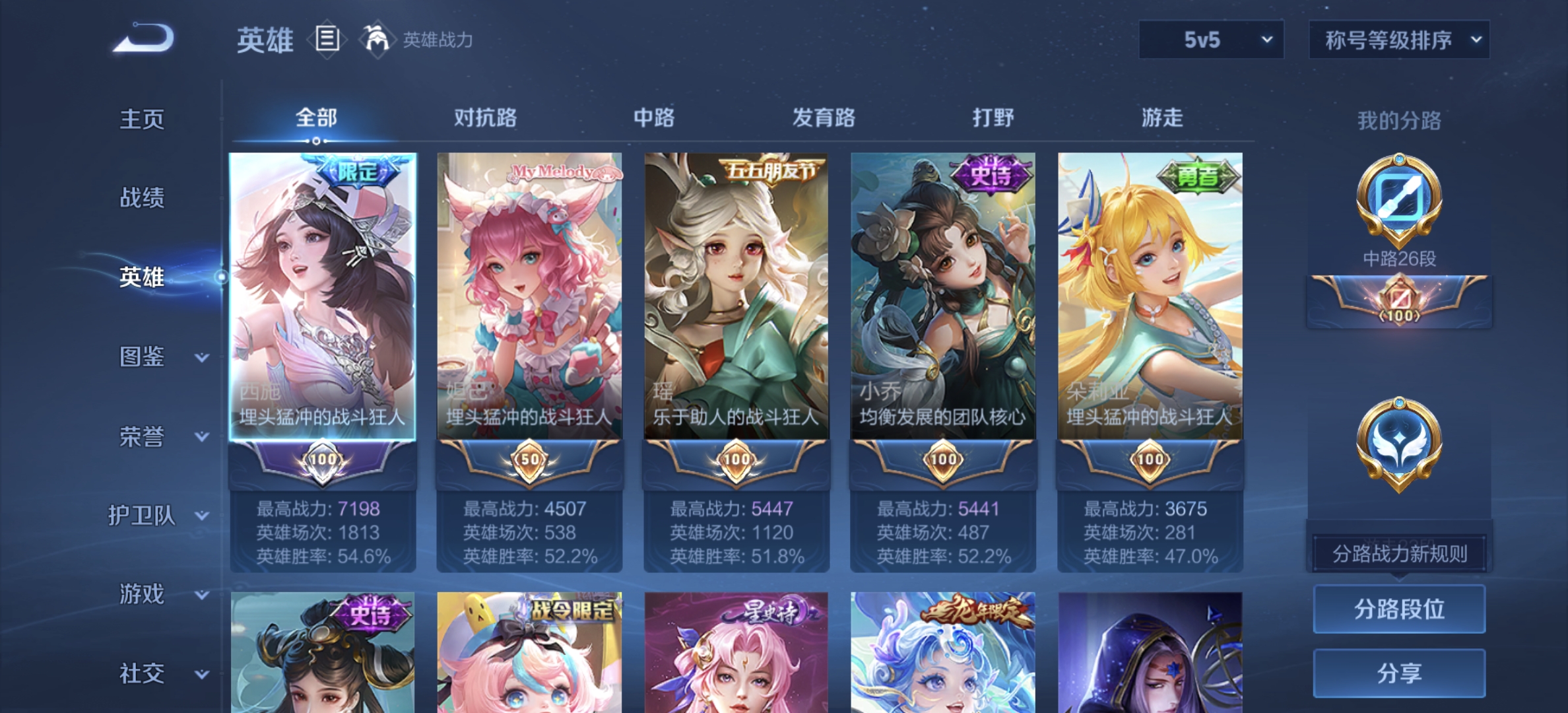 WZQM3411618王者荣耀账号详情图10