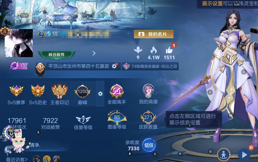 WZQM3411983王者荣耀账号详情图8