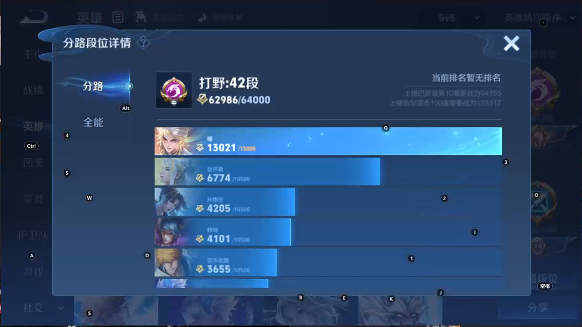 WZQM3416577王者荣耀账号详情图7 WZQM3416577王者荣耀账号详情图7