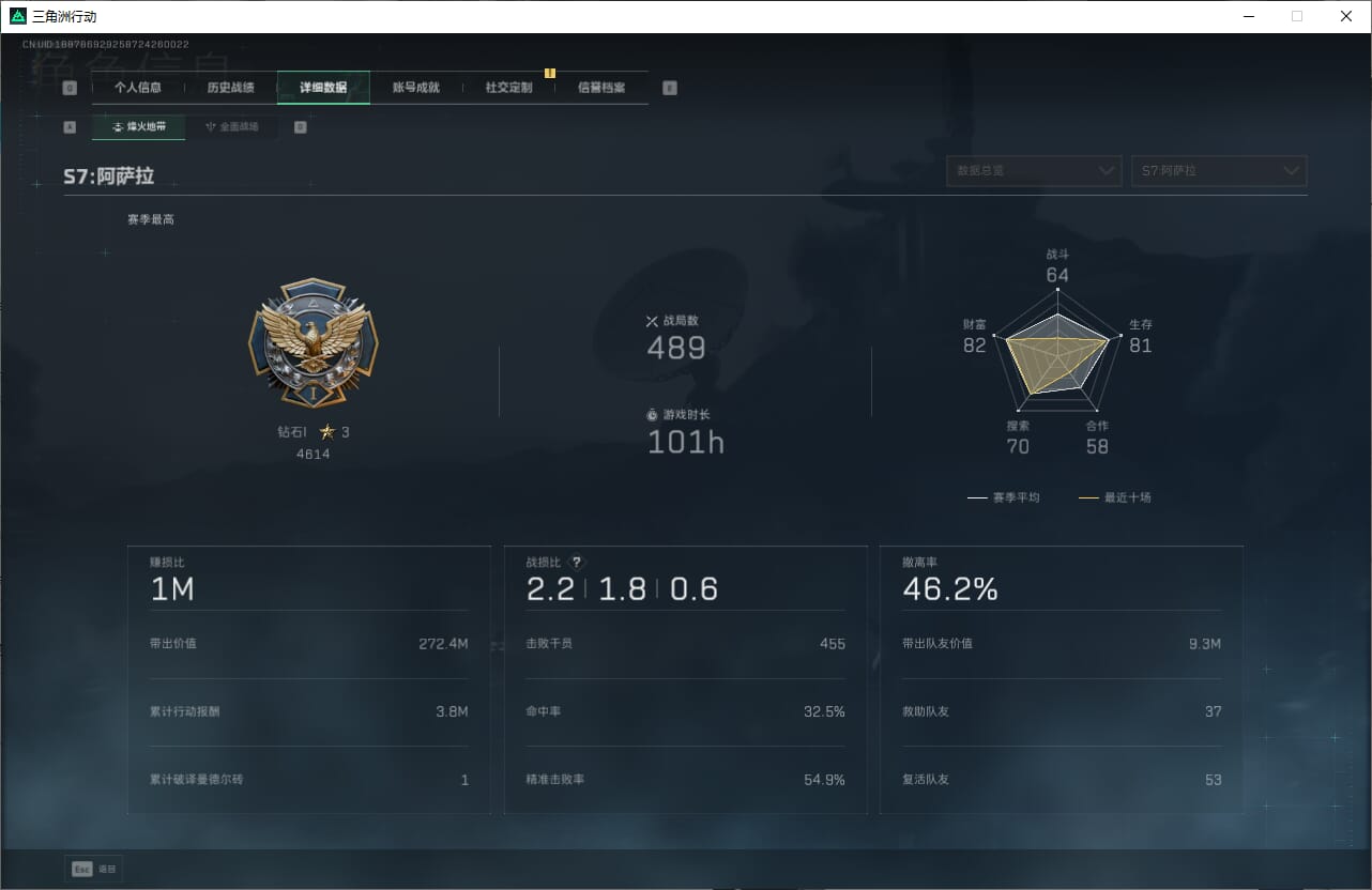 SJZQM382031三角洲行动账号详情图5 SJZQM382031三角洲行动账号详情图5