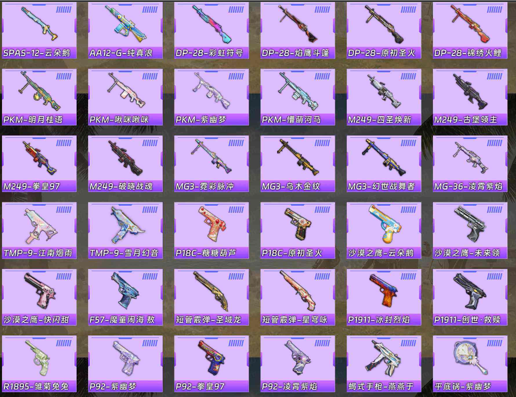 HPLX3417924和平精英账号详情图13 HPLX3417924和平精英账号详情图13