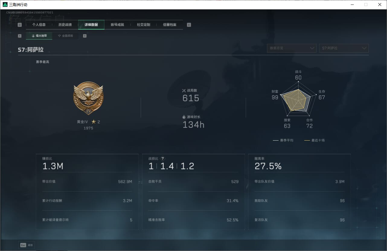 SJZCMW387281三角洲行动账号详情图6