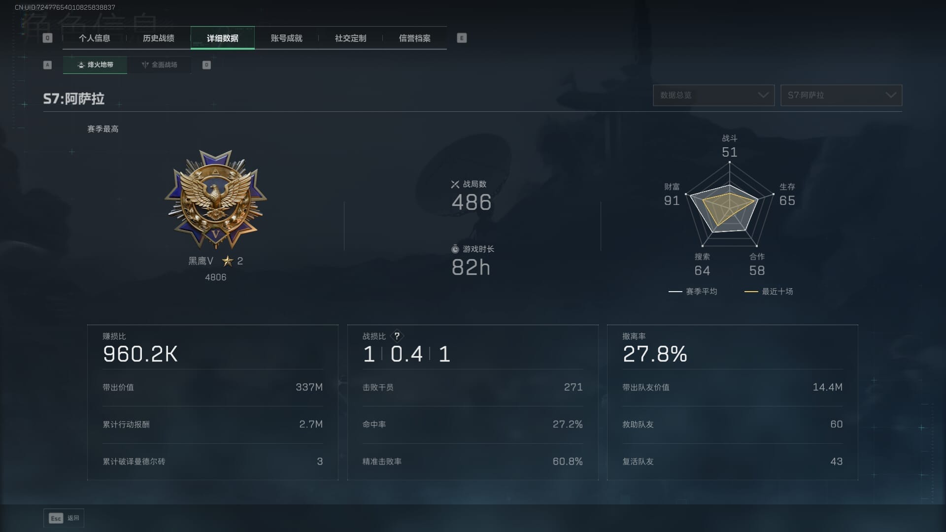 SJZQM383102三角洲行动账号详情图7 SJZQM383102三角洲行动账号详情图7