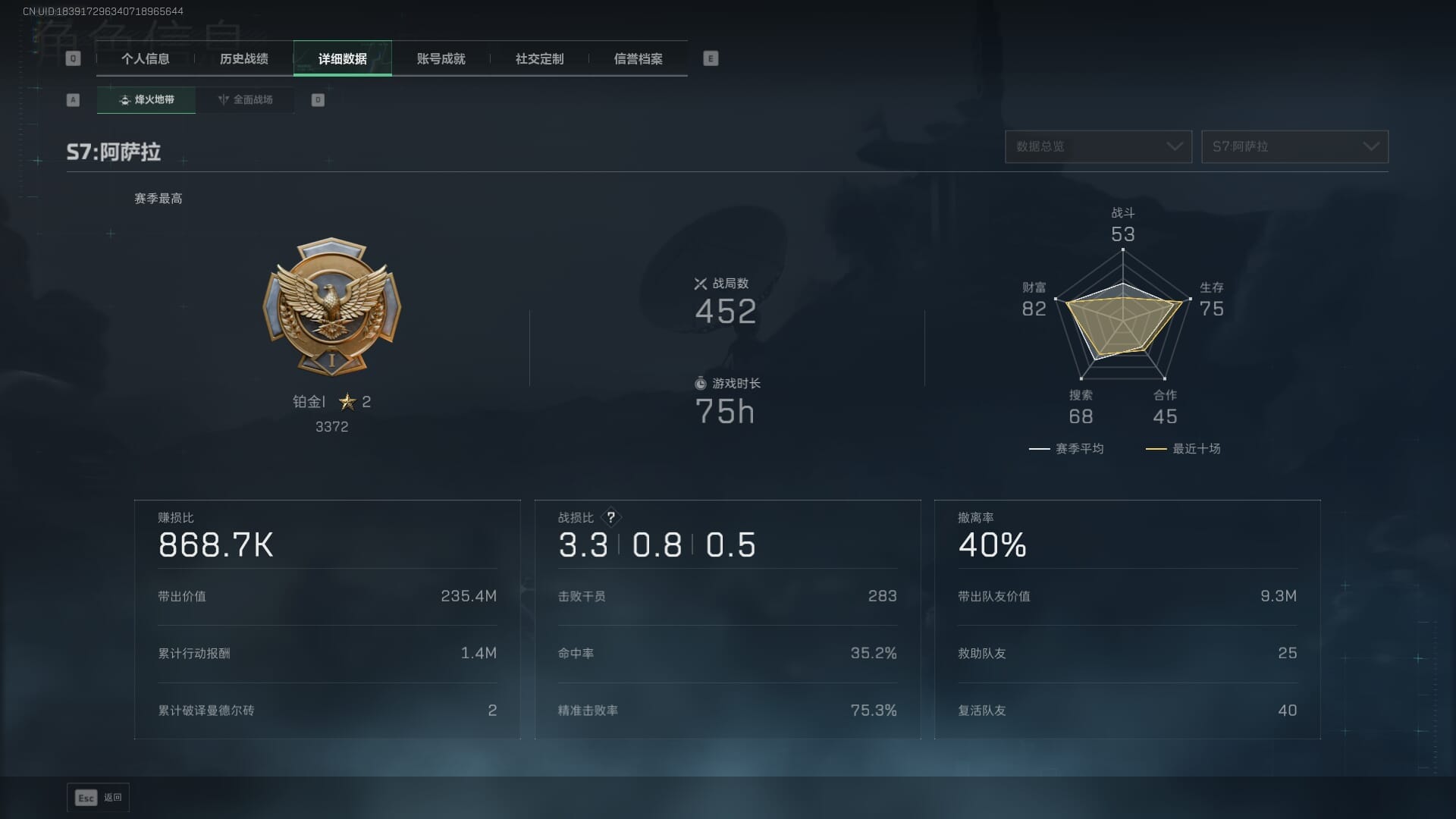 SJZQM383871三角洲行动账号详情图15 SJZQM383871三角洲行动账号详情图15