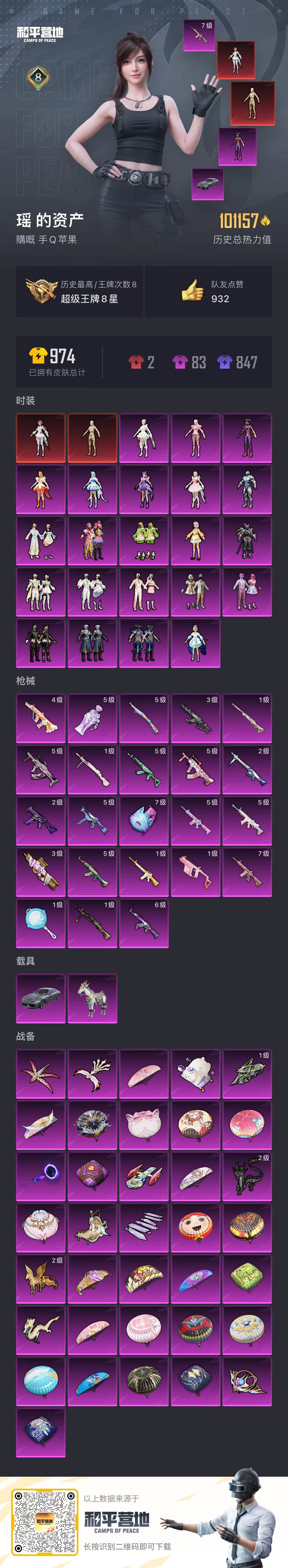 HPCMW3429656和平精英账号详情图13 HPCMW3429656和平精英账号详情图13