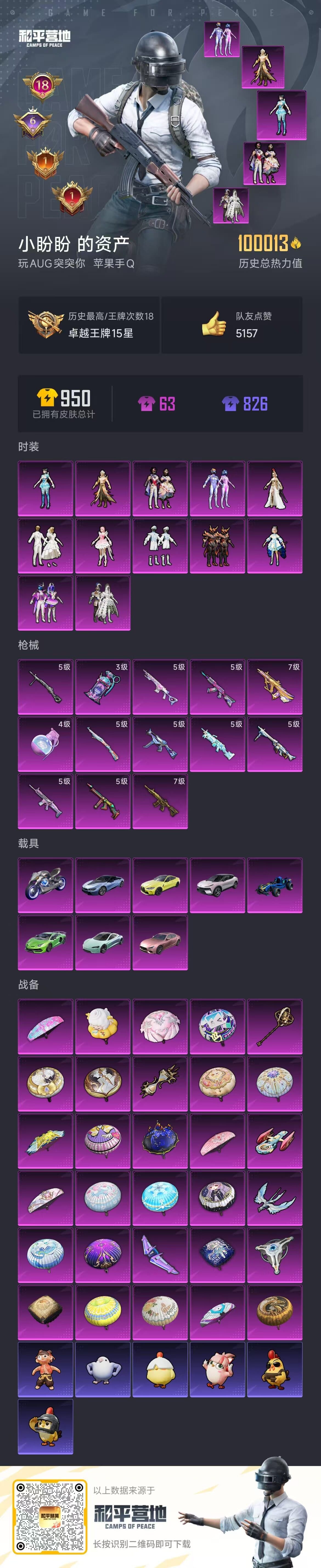 HPCMW3430683和平精英账号详情图10 HPCMW3430683和平精英账号详情图10