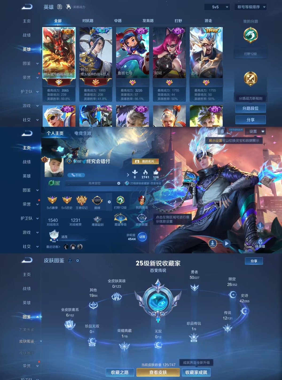 WZQM3461963王者荣耀账号详情图8