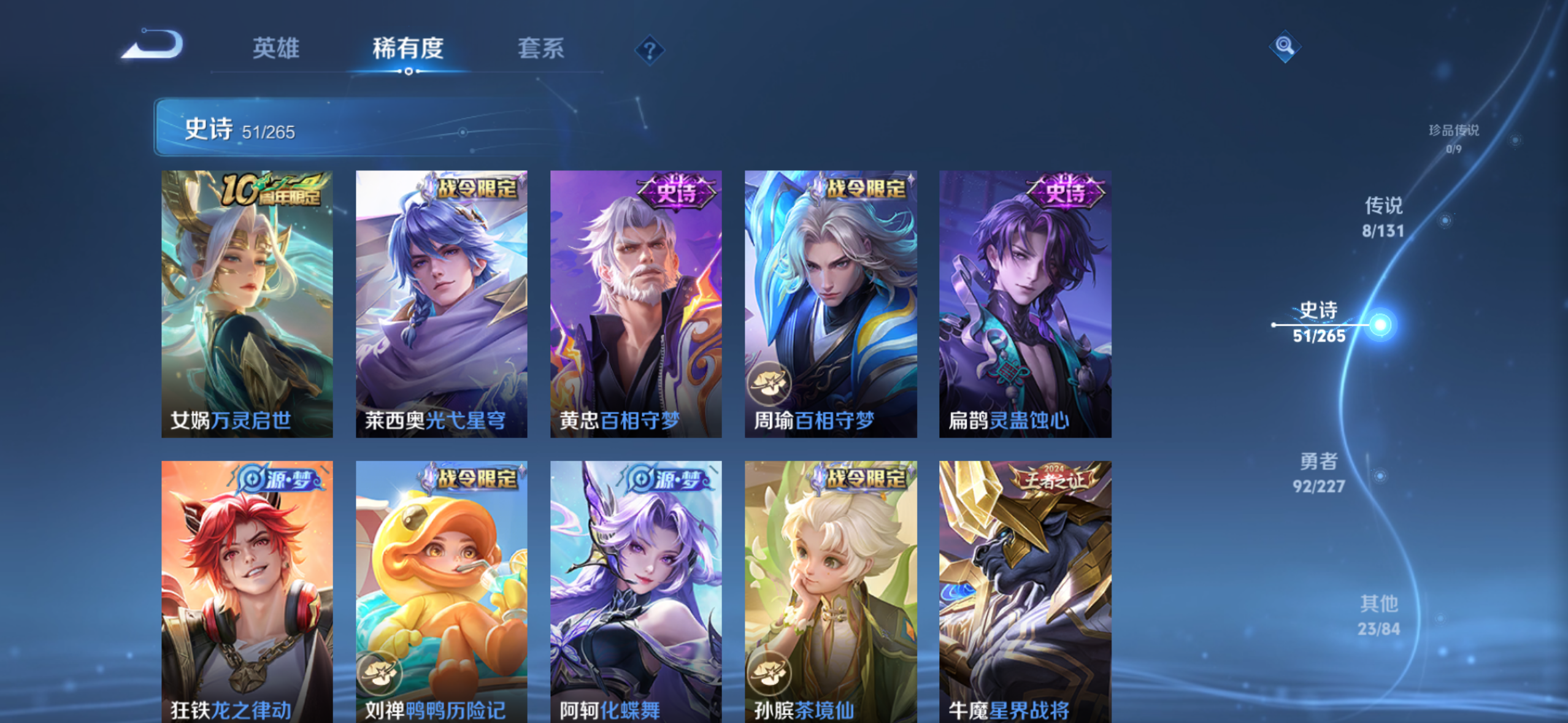 WZDN3438904王者荣耀账号详情图9