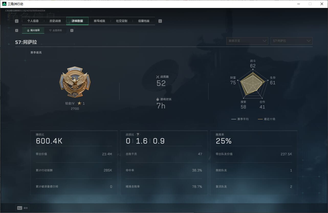 SJZCMW390008三角洲行动账号详情图6